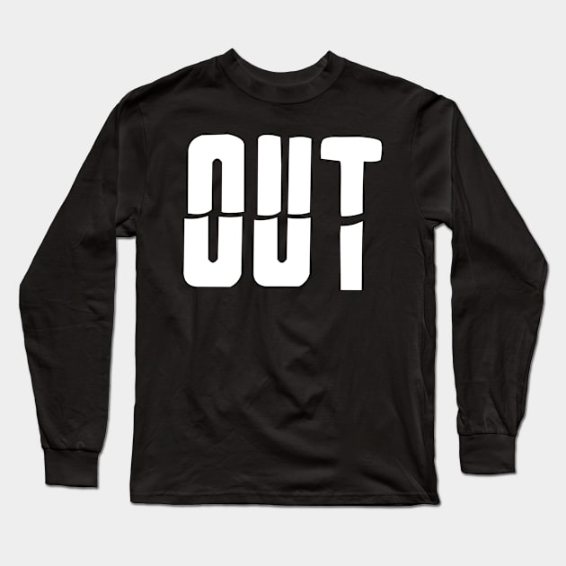 Out - the first part of outbreak Long Sleeve T-Shirt by All About Nerds